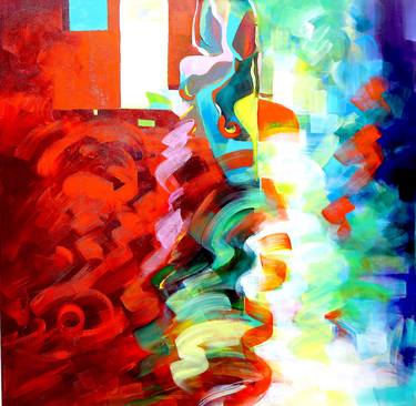 Original Abstract Expressionism Abstract Paintings by Ella prakash