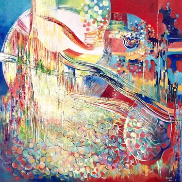 Original Abstract Expressionism Abstract Paintings by Ella prakash
