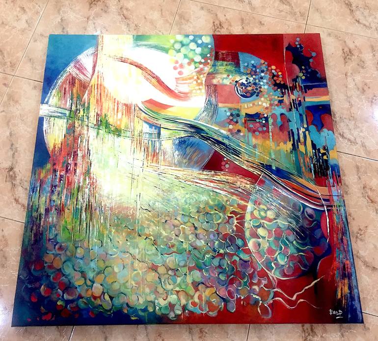 Original Abstract Painting by Ella prakash