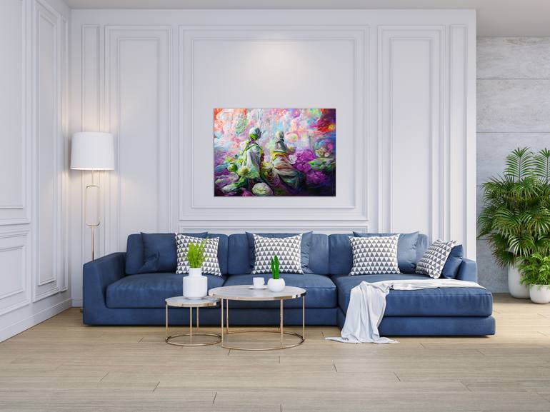 Original Contemporary Fantasy Painting by Dan Arcus