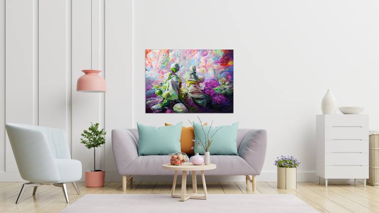 Original Contemporary Fantasy Painting by Dan Arcus