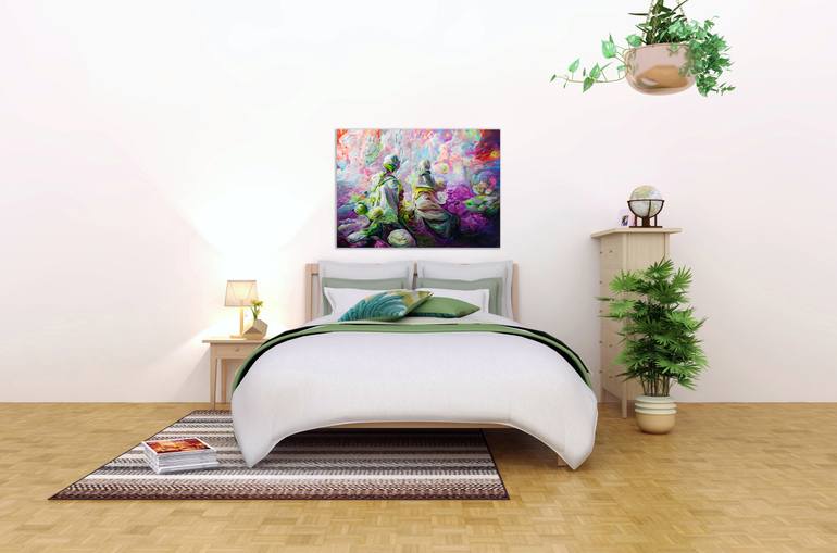 Original Contemporary Fantasy Painting by Dan Arcus