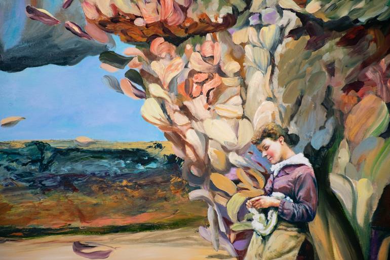 Original Expressionism Landscape Painting by Dan Arcus