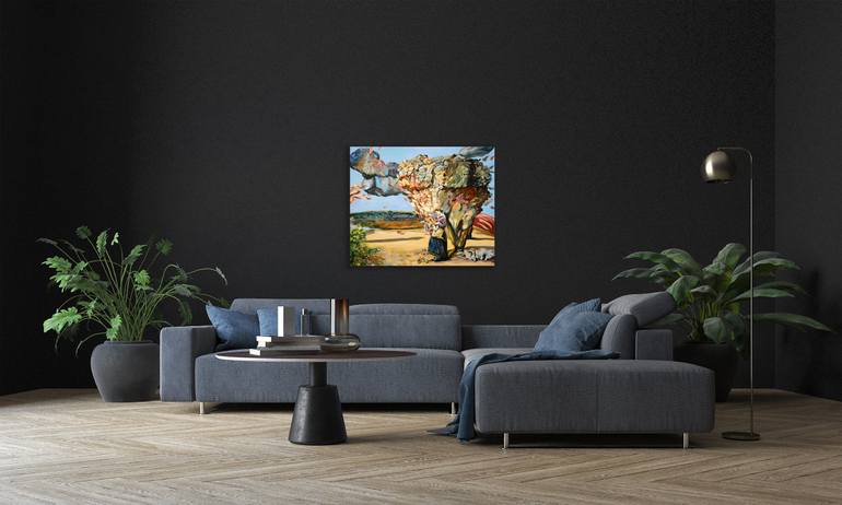 Original Expressionism Landscape Painting by Dan Arcus