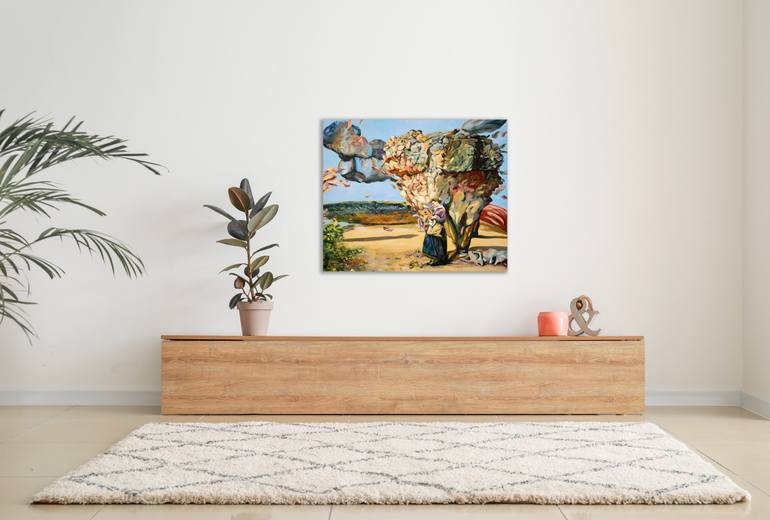 Original Expressionism Landscape Painting by Dan Arcus