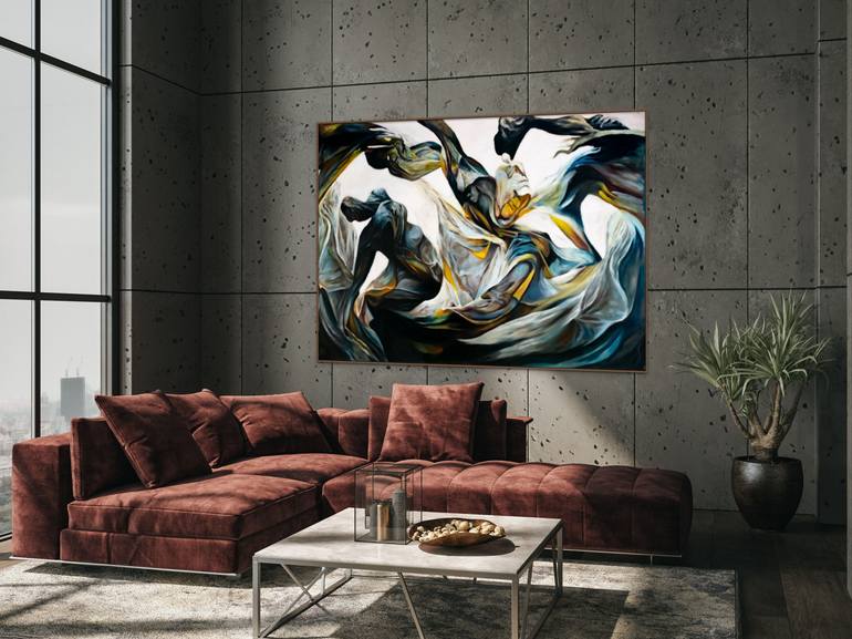 Original Expressionism Fantasy Painting by Dan Arcus