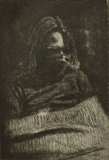 Print of Portrait Printmaking by Gyorgy Kiraly