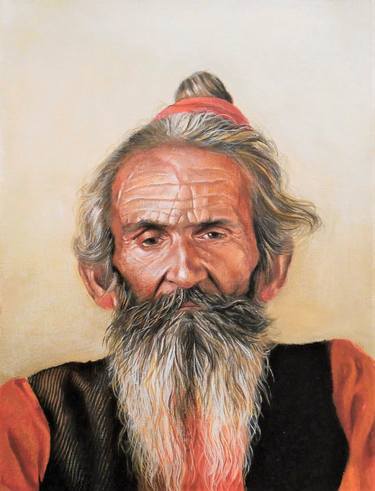 Original People Painting by Sasho Violetov