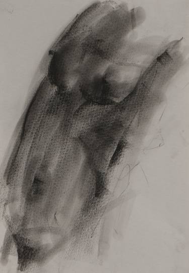 Print of Fine Art Nude Drawings by berta goldwaser