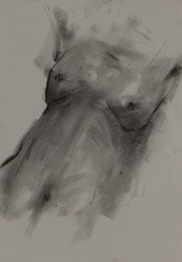 Print of Figurative Nude Drawings by berta goldwaser