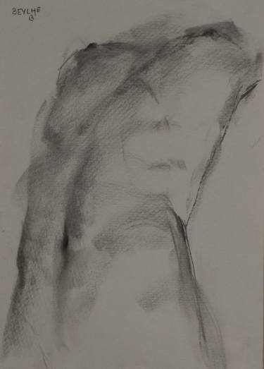 Print of Fine Art Nude Drawings by berta goldwaser