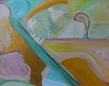 Original Abstract Music Paintings by Maria Marin