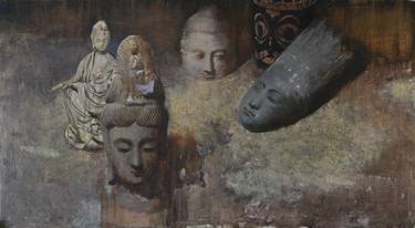 Saatchi Art Artist Dmitriy Kalujni; Paintings, “Butterfly and the Buddha” #art