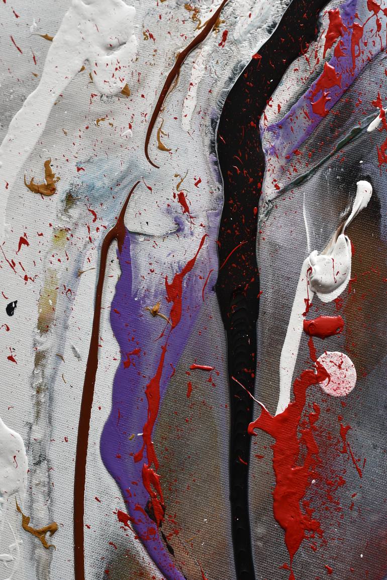 Original Abstract Expressionism Abstract Painting by Iliad Sabchi