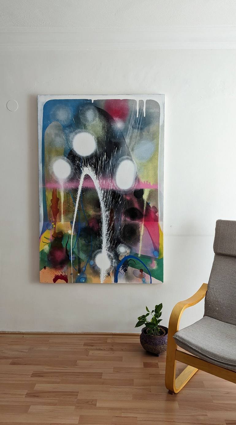 Original Abstract Nature Painting by Iliad Sabchi