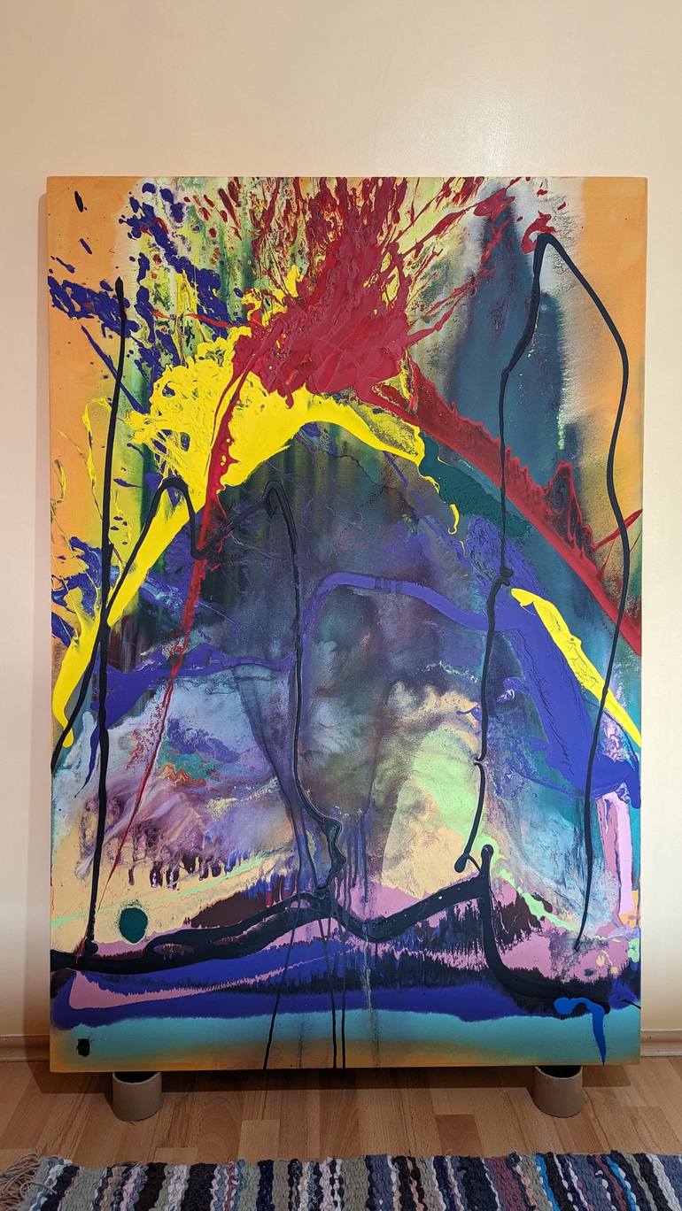 Original Abstract Painting by Iliad Sabchi