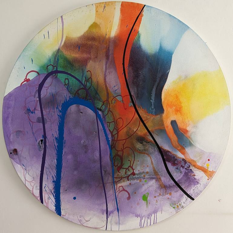 Original Abstract Landscape Paintings by Iliad Sabchi