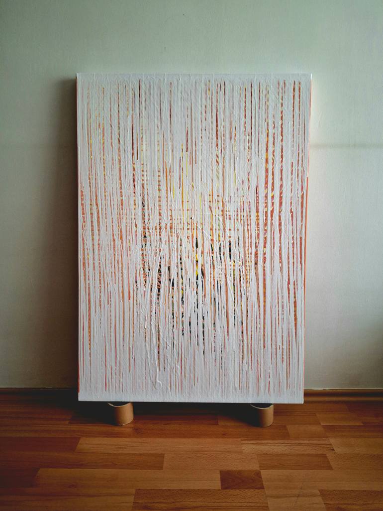 Original Minimalism Abstract Painting by Iliad Sabchi