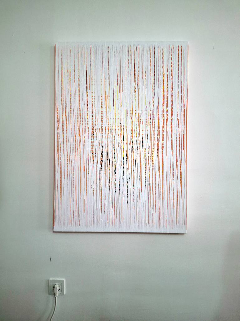Original Minimalism Abstract Painting by Iliad Sabchi