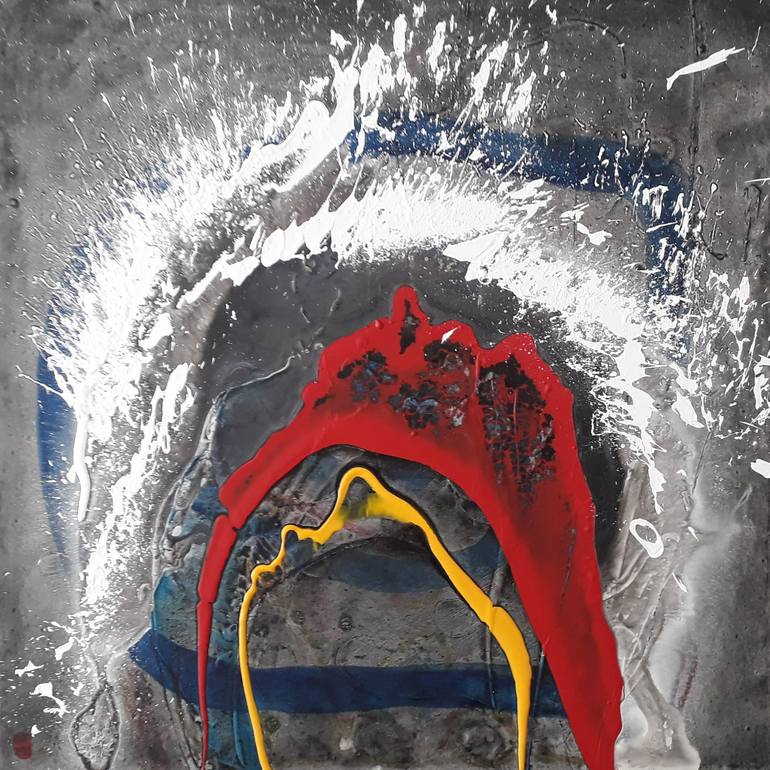 Original Abstract Expressionism Abstract Paintings by Iliad Sabchi