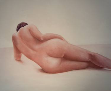 Original Nude Painting by jos van de venne