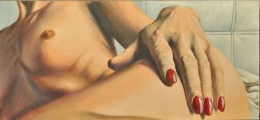 Original Photorealism Nude Paintings by Sabin Şi Cătălina Art