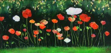 Original Floral Paintings by Olga Todorovska