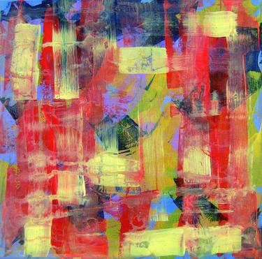 Original Abstract Expressionism Abstract Paintings by Olga Todorovska