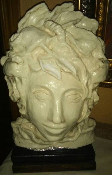 Original Figurative Classical mythology Sculpture by MARIA MARDOMINGO
