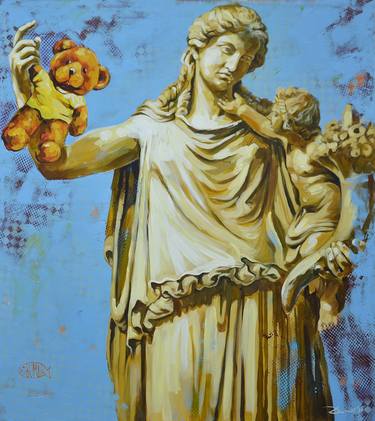 Print of Classical mythology Paintings by Damyan Bumbalov