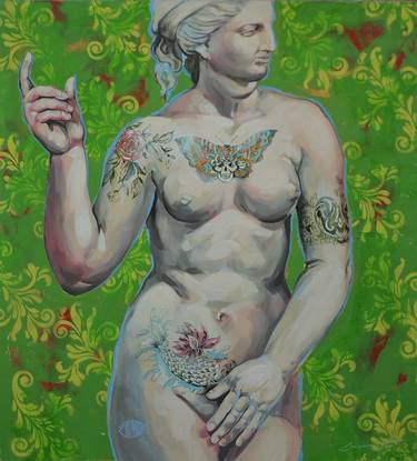 Print of Figurative Classical mythology Paintings by Damyan Bumbalov