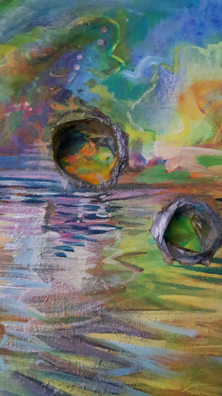 Original Expressionism Landscape Painting by Pa Macewen