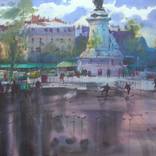 Place de la Republique,Paris by Gorean Eugen