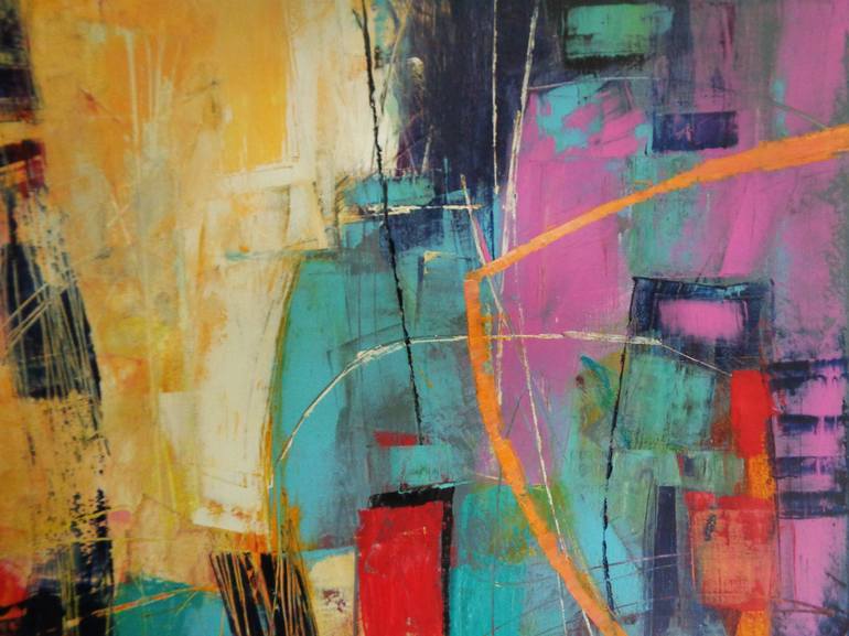 Original Abstract Painting by Sonja Brzak