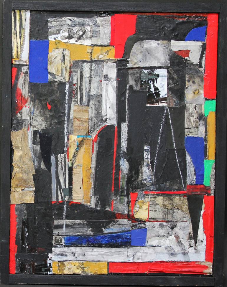 Print of Fine Art Abstract Collage by Nobuko Umezaki