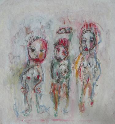 Print of People Mixed Media by reinhard stammer