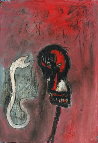 Print of Mortality Mixed Media by reinhard stammer