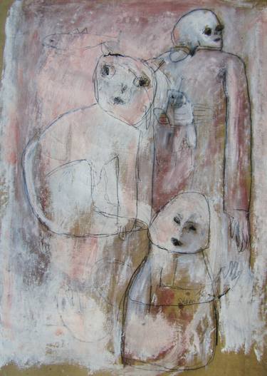 Print of Figurative People Mixed Media by reinhard stammer