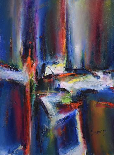 Original Abstract Paintings by Doncho Zahariev