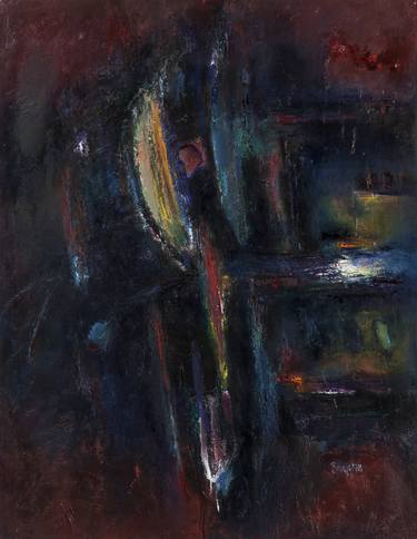 Original Expressionism Abstract Paintings by Doncho Zahariev