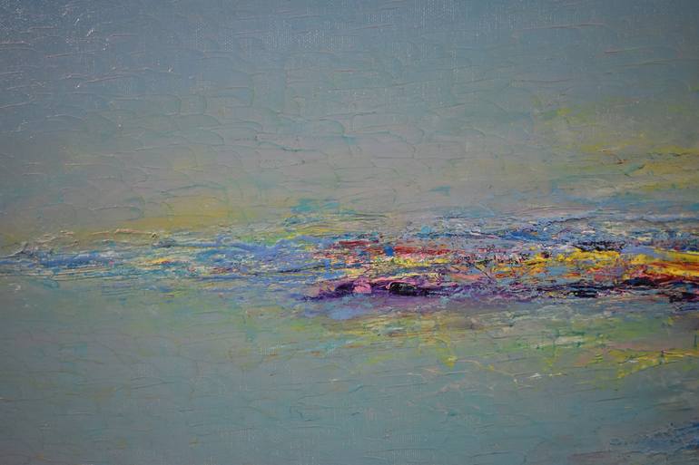 Original Abstract Seascape Painting by Doncho Zahariev