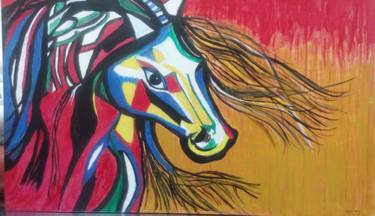 Print of Fine Art Animal Paintings by Sujoy Chourasia