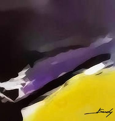 Original Abstract Expressionism Nature Digital by Jose Sunday