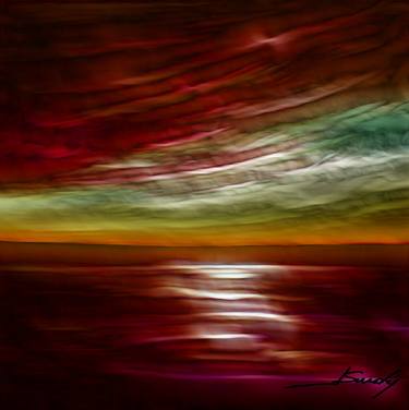 Original Abstract Landscape Digital by Jose Sunday