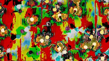 Original Abstract Expressionism Nature Digital by Jose Sunday