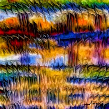 Print of Abstract Landscape Digital by Jose Sunday