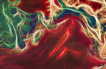 Original Abstract Expressionism Abstract Digital by Jose Sunday