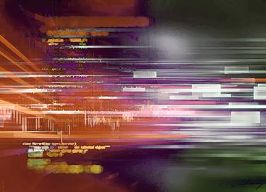 Original Fine Art Abstract Digital by Jose Sunday
