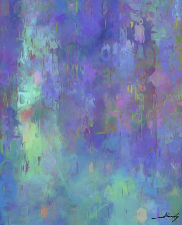 Original Expressionism Abstract Digital by Jose Sunday