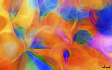 Original Expressionism Abstract Digital by Jose Sunday